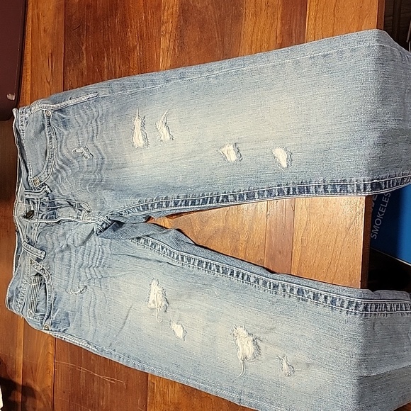 BKE Denim Straight Jeans EUC 30L 100% Cotton - Picture 1 of 4